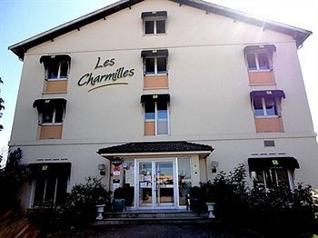 Logis Les Charmilles Chalon-Sur-Saone Sud Hotel Lux ภายนอก รูปภาพ